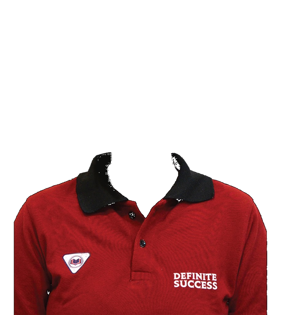 Sample format for student photo upload in DSC T-shirt